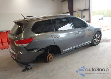 2016 Nissan Pathfinder Platinum from USA, damaged, VIN 5N1AR2MM6GC635523